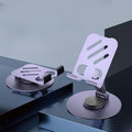 360° Multifunction Metal Desk Mobile Stand