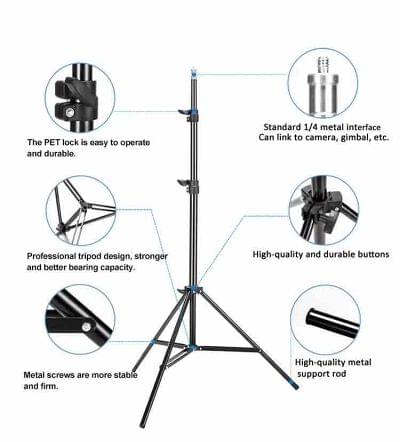 9 FT Metal Tripod