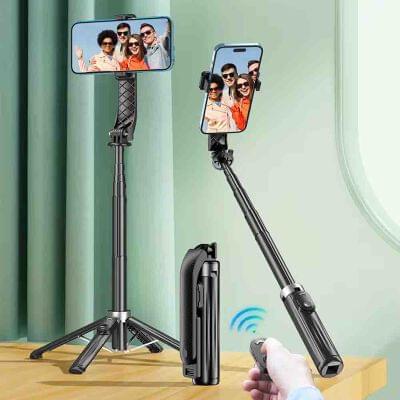 Y-17 Selfie Tripod (Height 5 Feet)