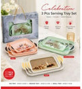 3 Pcs Celebration Tray (Box Packing)
