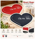 Heart Shape Room or Door Mat (Imported)