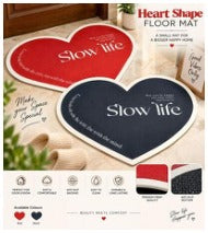Heart Shape Room or Door Mat (Imported)