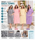 Heavy Ladies Hooded Bath Towel (Imported)