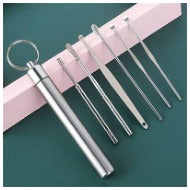 6 Pcs Steel Ear Cleaning Tool (Imported)