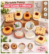 Portable Mini Fancy Hair Comb (Imported)