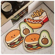 2 Pcs Fancy Kitchen Mat (Imported)