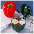 4 Grid Capsicum Spice Box (Imported)
